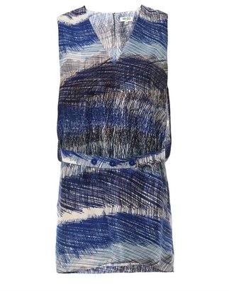 Kenzo Scribble stripe-print shift dress