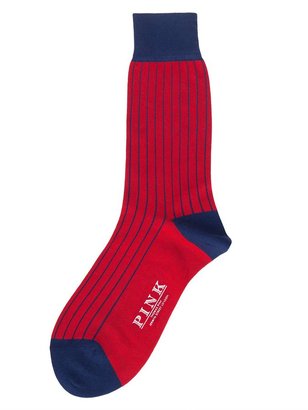 Thomas Pink Men's Tenby stripe socks