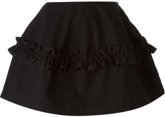 J Brand Simone Rocha X ruffled short skirt