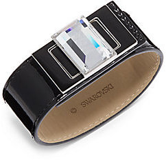 Swarovski Remix Patent Leather & Crystal Bracelet