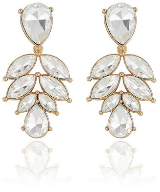 The Limited Faux Diamond Statement Earrings