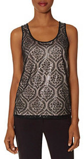 The Limited Sequin Overlay Tank