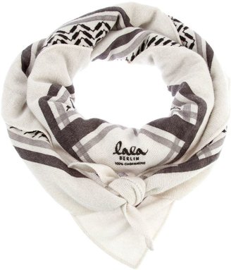 Lala Berlin check print scarf