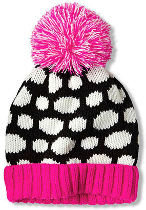 JCPenney Toby Dot Knit Hat - Girls 6-16