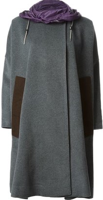 Kolor detachable hoodie coat