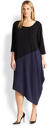 Eileen Fisher Eileen Fisher, Sizes 14-24 Jersey Knee-Length Dress
