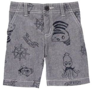Crazy 8 Salty Dogs Shorts