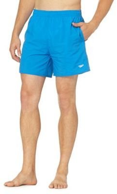 Speedo Big and tall bright blue plain swim shorts
