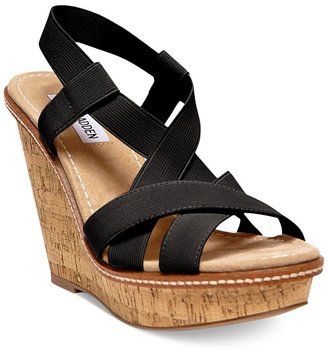 Steve Madden Women's Bouncce Platform Wedge Sandals