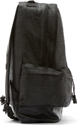Kris Van Assche Krisvanassche Black Woven Backpack