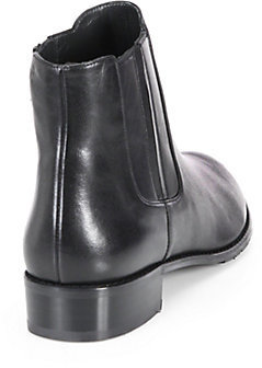 Stuart Weitzman Elemental Leather Ankle Boots