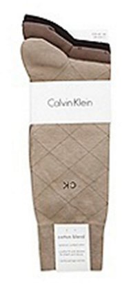 Calvin Klein Pack of three micro design socks