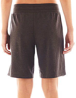 JCPenney Made For Life 10" French Terry Bermuda Shorts