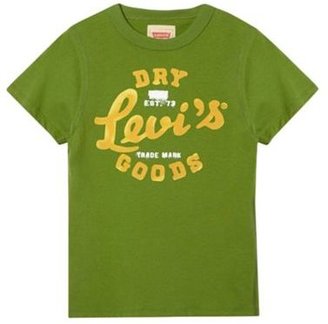 Levi's Levis Boy's green August t-shirt
