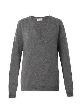 Saint Laurent V-neck cashmere sweater