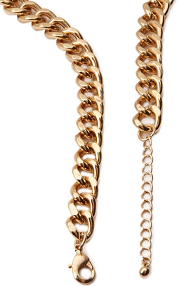 Forever 21 Edgy Saftey Pin Necklace