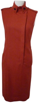 Chanel Red Wool Dress