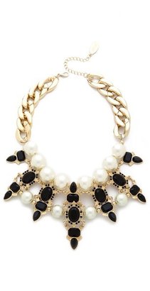 Adia Kibur Imitation Pearl & Stone Necklace
