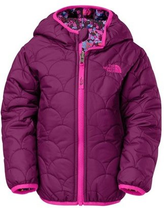 The North Face 'Perrito' Water Repellant Reversible Hooded Jacket (Toddler Girls & Little Girls)