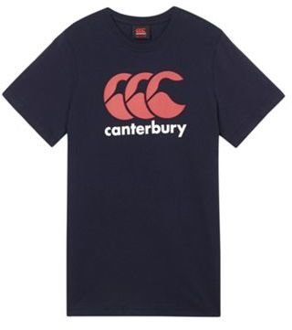Canterbury of New Zealand Boy's navy classic logo t-shirt