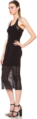 Kimberly Ovitz Kimek Polyamide-Blend Dress in Black