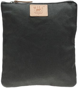 Will Leather Goods Waxed Canvas Tablet Case
