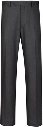 Charles Tyrwhitt Grey with blue stripe Alvanley Classic fit business pants