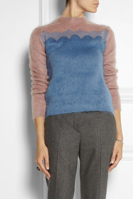 Valentino Color-block knitted sweater