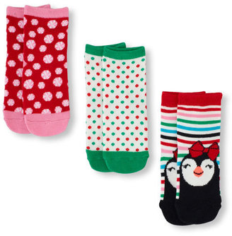 Children's Place Penguin socks 3-pack