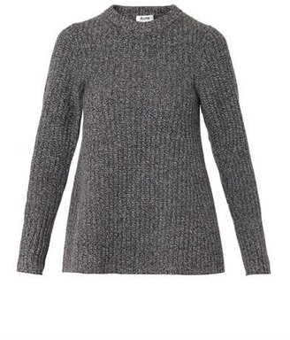 Acne Studios Dixie A-line wool sweater