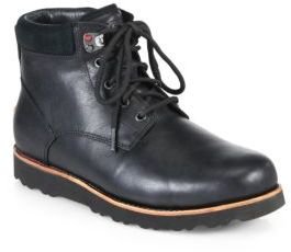 UGG Seton Leather Lace-Up Boots