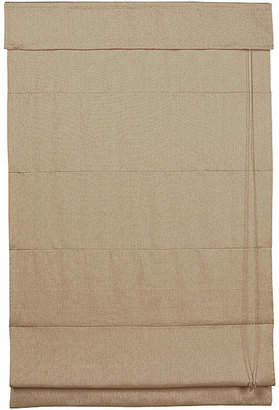 Asstd National Brand Linen Roman Shade with Inaccessible Cord