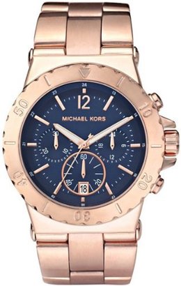 Michael Kors Women's MK5410 Bel Air Chronograph Blue Dial Watch