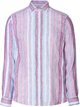 Etro Linen Striped Shirt