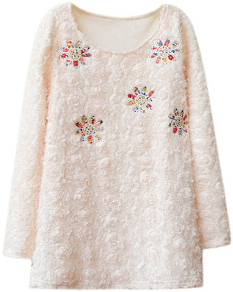 Floral Embroidered Loose Dress