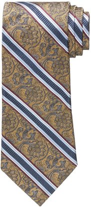 Jos. A. Bank Signature Gold Tapestry with Stripe Tie