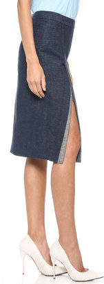 BCBGMAXAZRIA Grayce Skirt with Slit