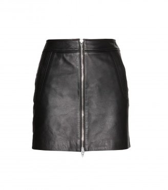 Alexander Wang T by Leather Miniskirt