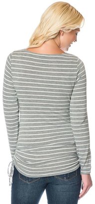 Oh Baby by motherhood TM striped tee - maternity