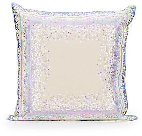 Kim Seybert Embroidered Dot 20x20 Pillow