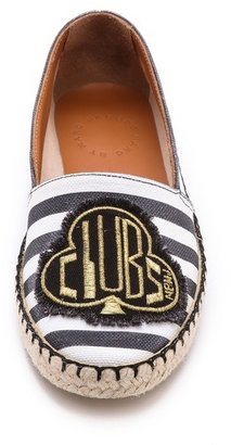 Marc by Marc Jacobs House of Cards Striped Espadrilles