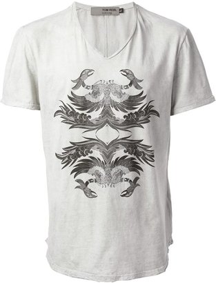 Tom Rebl phoenix print T-shirt