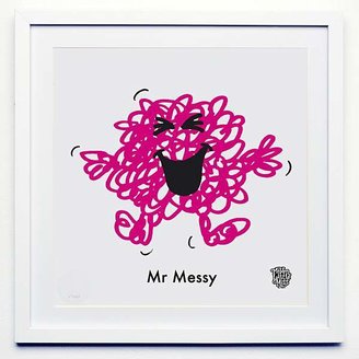 House of Fraser Art You Grew Up With Mr messy character edition