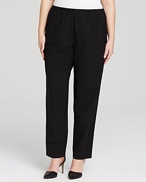 Eileen Fisher Plus Slim Side Zip Pants
