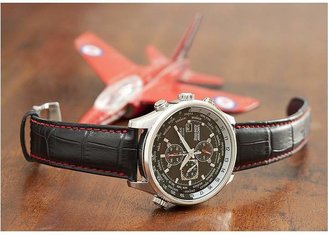 Citizen Eco-Drive Red Arrows Chonograph World Time Strap Mens Watch