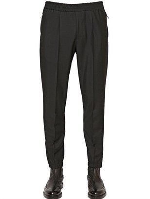 Emporio Armani 14.5cm Wool & Mohair Trousers