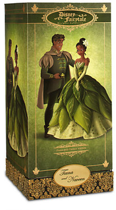 Disney Tiana and Prince Naveen Doll Set Fairytale Designer Collection