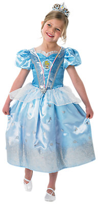 Disney Princess Glitter Cinderella Dressing-Up Costume