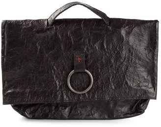 A TENTATIVE ATELIER textured satchel