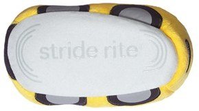 Stride Rite Boy's Lighted Car Slipper, Size 13/1 M - Yellow